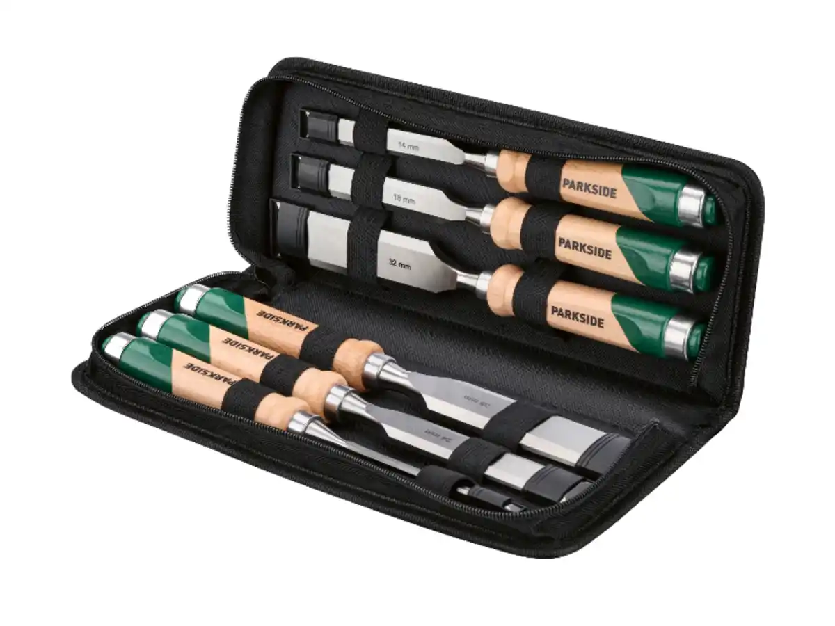 Bild 1 von PARKSIDE® Stechbeitel-Set , 6-teilig