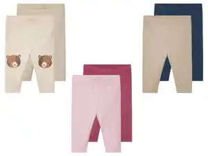 lupilu® Baby Leggings, 2 Stück