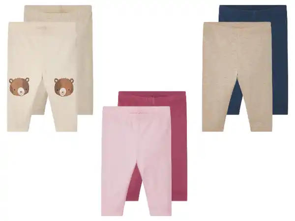 Bild 1 von lupilu® Baby Leggings, 2 Stück
