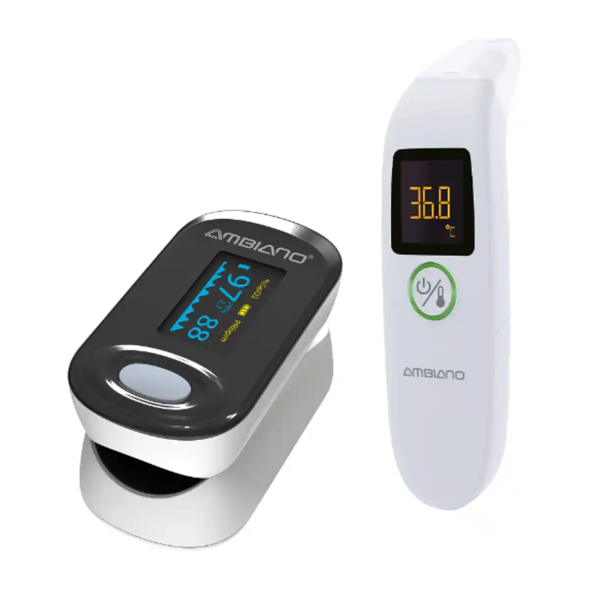 Bild 1 von AMBIANO Blutdruckmessgerät / Pulsoximeter / Ohrthermometer