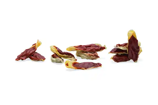 Bild 1 von Beeztees Hundesnack Adult Kaninchenohren 250 g gefüllt mit Ente