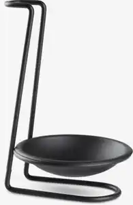Spülbürstenhalter ARNT Ø11xH18cm schwarz Edelstahl