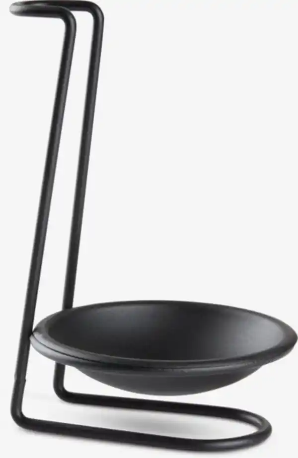 Bild 1 von Spülbürstenhalter ARNT Ø11xH18cm schwarz Edelstahl