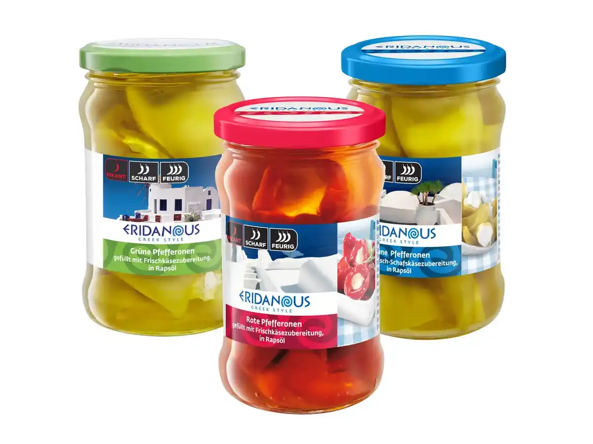 Bild 1 von Eridanous Pfefferonen,  270 g