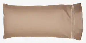 Satin-Kissenbezug EA 40x80 sand