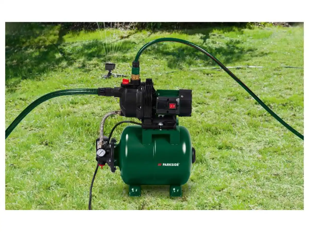 Bild 2 von PARKSIDE® Hauswasserwerk »PHWW 1000 A1«, mit 19-Liter-Tank