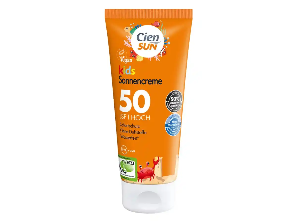Bild 1 von Cien Sun Sonnencreme für Kinder,  100 ml