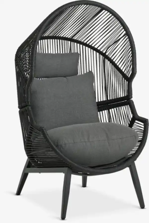 Bild 1 von Lounge-Sessel HALVREBENE schwarz
