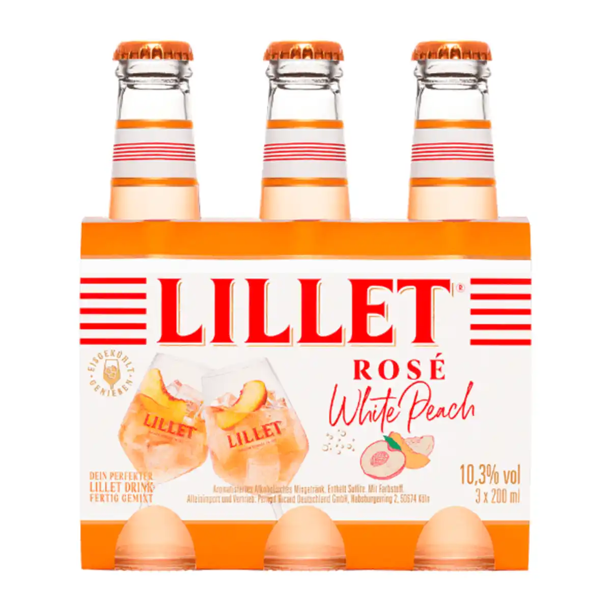 Bild 1 von LILLET Rosé White Peach 0,2L