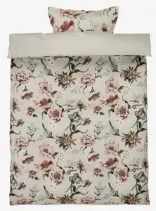 Satin-Bettwäsche ESTHER 135x200 natur