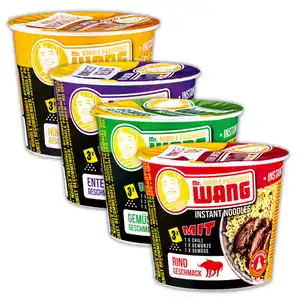 Mr. Wang Instant-Nudeln im Becher