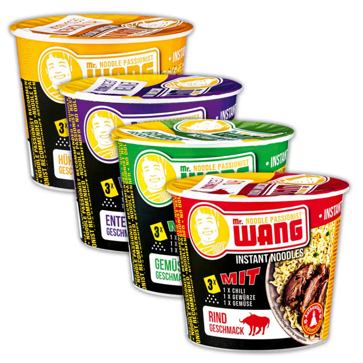 Bild 1 von Mr. Wang Instant-Nudeln im Becher