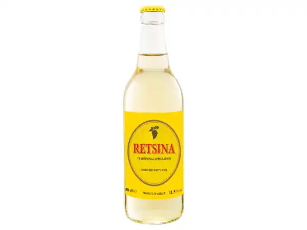 Bild 1 von Retsina, Weißwein, trocken