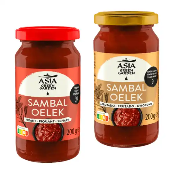 Bild 1 von ASIA GREEN GARDEN Sambal Oelek 200g