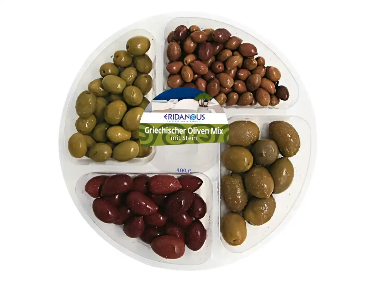 Bild 1 von Eridanous Griechischer Oliven Mix,  400 g