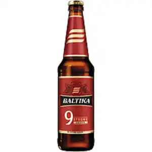 Lager Bier "Baltika Extra Nr.9", 8,0% vol.