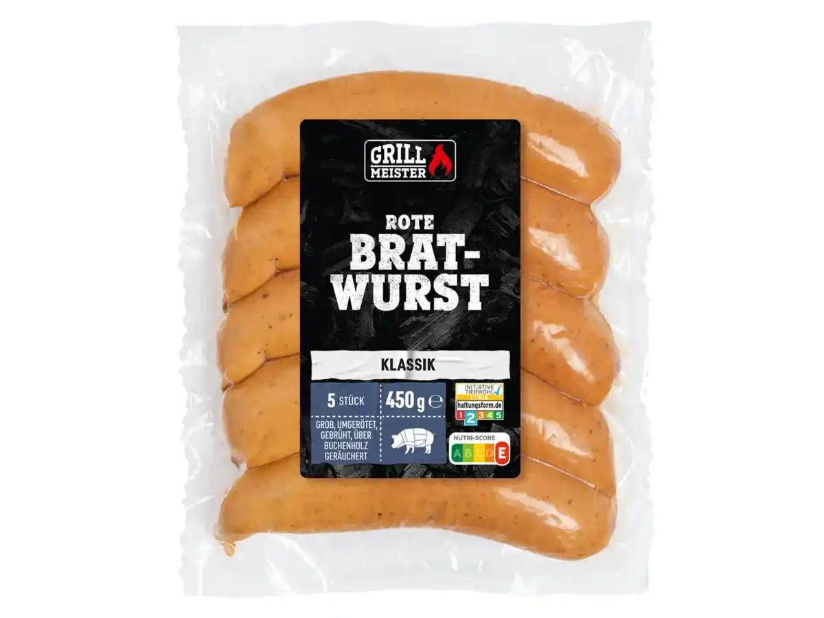 Bild 1 von Grillmeister Rote Bratwurst