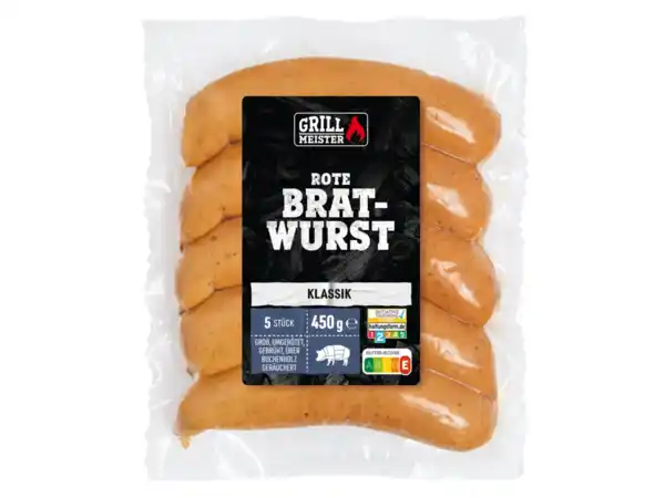 Bild 1 von Grillmeister Rote Bratwurst