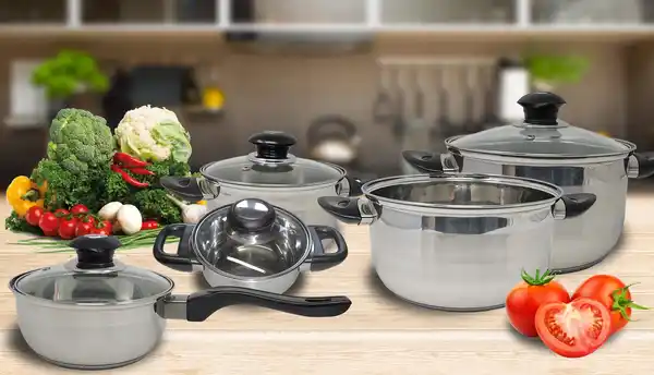 Bild 2 von Edelstahl-Kochtopfset