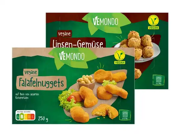 Bild 1 von Vemondo Vegane Nuggets/Bällchen,  250 g