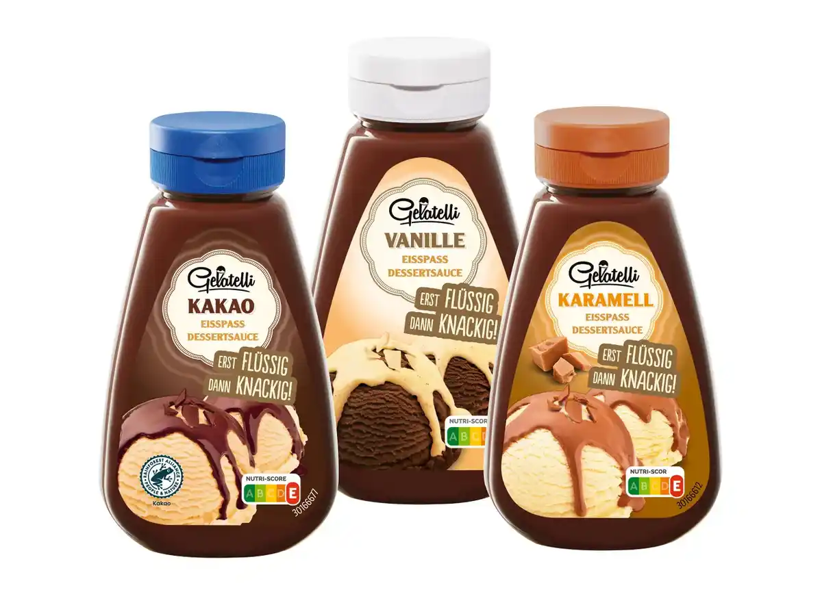 Bild 1 von Gelatelli Eisspaß Dessertsauce,  225 ml