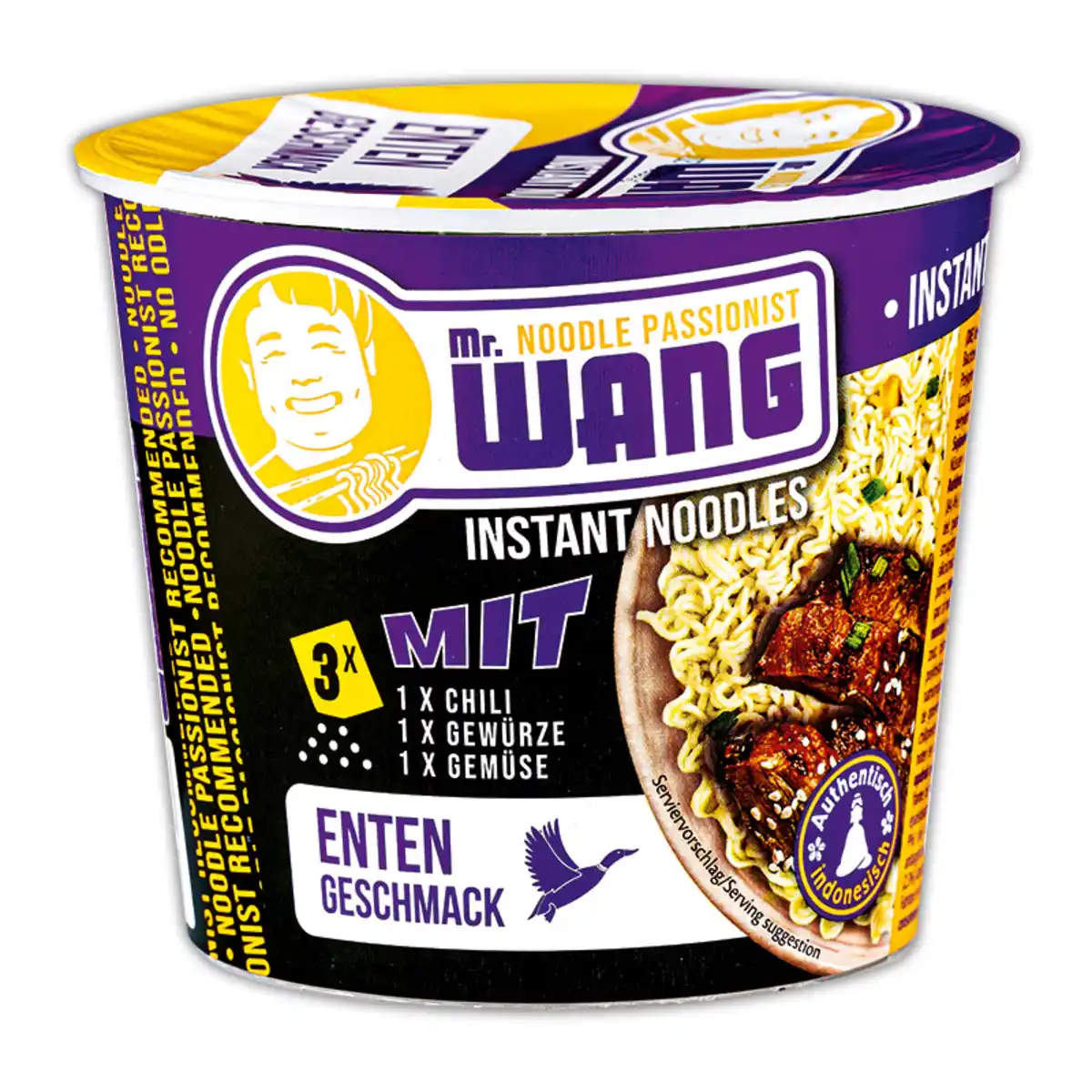 Bild 3 von Mr. Wang Instant-Nudeln im Becher