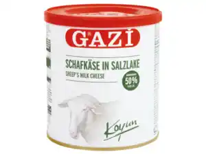 Gazi Schafkäse in Salzlake/Ziegenkäse,  400 g