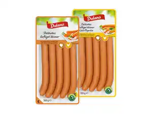 Dulano Delikatess Geflügel-Wiener,  300 g