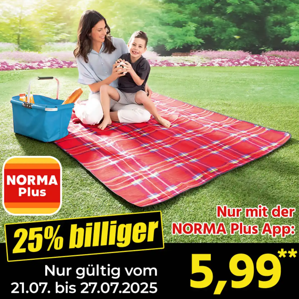 Bild 1 von Solax Sunshine Isolierte Picknickdecke mit Alu-Rückseite