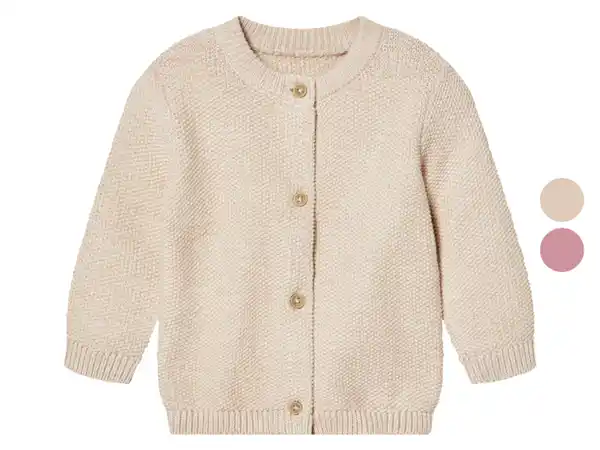 Bild 1 von lupilu® Baby Strickjacke, aus reiner Bio-Baumwolle