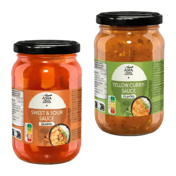 Bild 1 von ASIA GREEN GARDEN Fertigsauce 370g