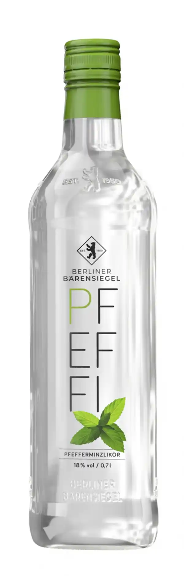 Bild 1 von BERLINER BÄRENSIEGEL Pfefferminzlikör 700 ml