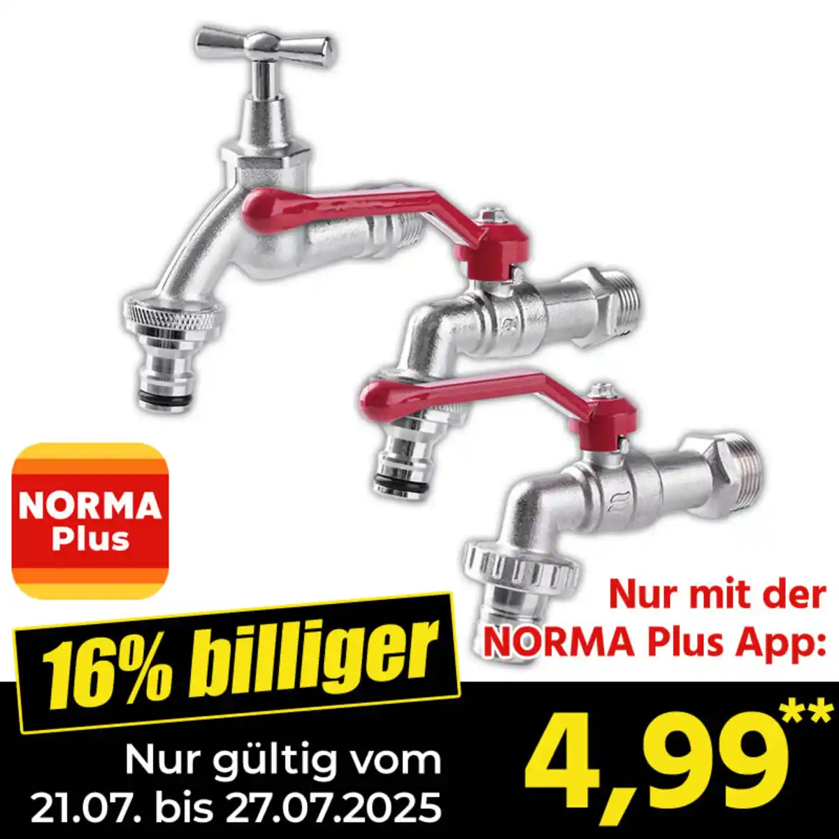 Bild 1 von Powertec Garden Messinghahn