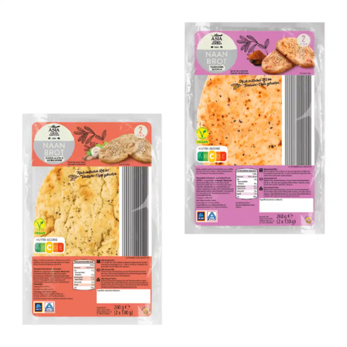 Bild 1 von ASIA GREEN GARDEN Naan-Brot 260g