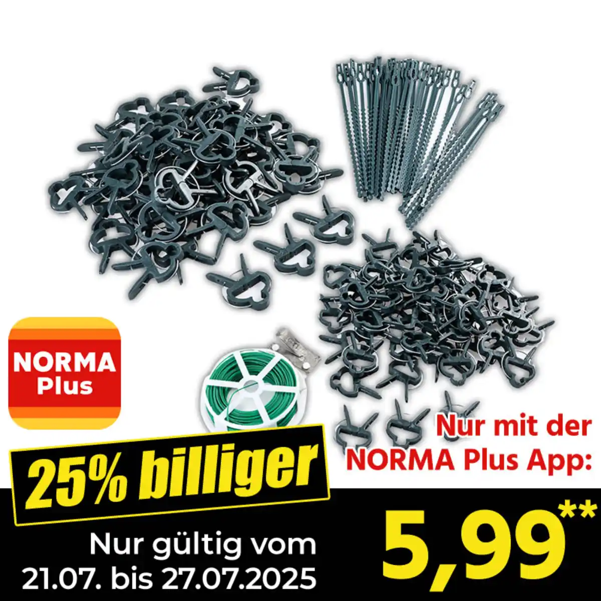 Bild 1 von Powertec Garden Pflanzenclip-Set 142tlg.