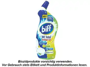 Biff WC Total Reiniger Gel 750 ml