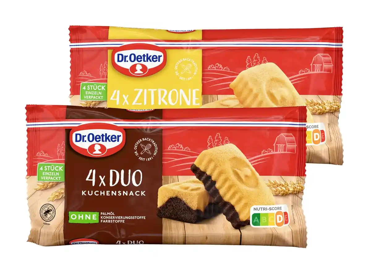 Bild 1 von Dr. Oetker Kuchensnack/Kleine Kuchen,  140 g