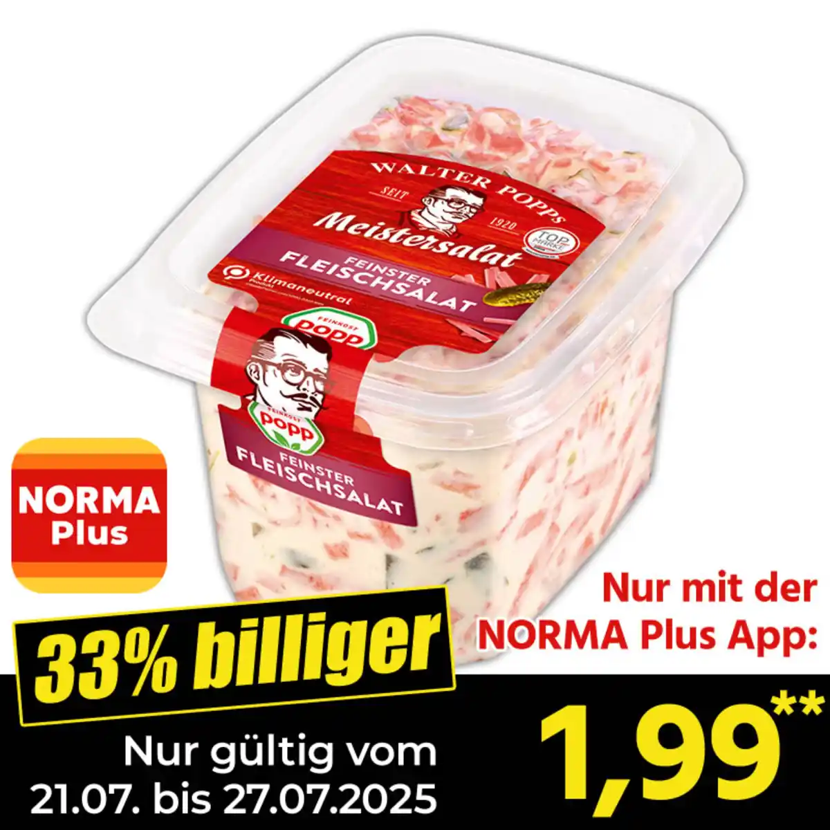 Bild 1 von Popp Feinkost Feinster Fleischsalat