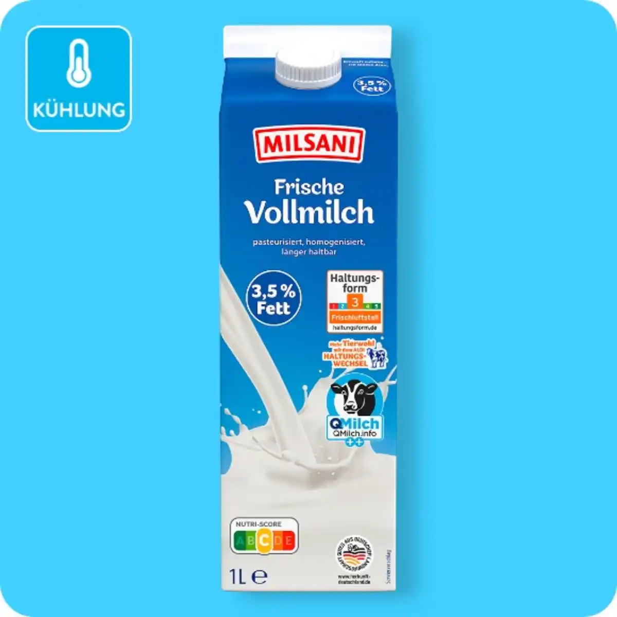 Bild 1 von MILSANI Frische Milch, 3,5%