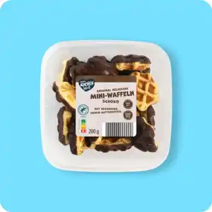 MEINE KUCHEN WELT Mini-Waffeln, Schoko