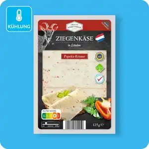 MEINE KÄSETHEKE Ziegenkäse, Paprika-Kräuter oder Bockshornklee