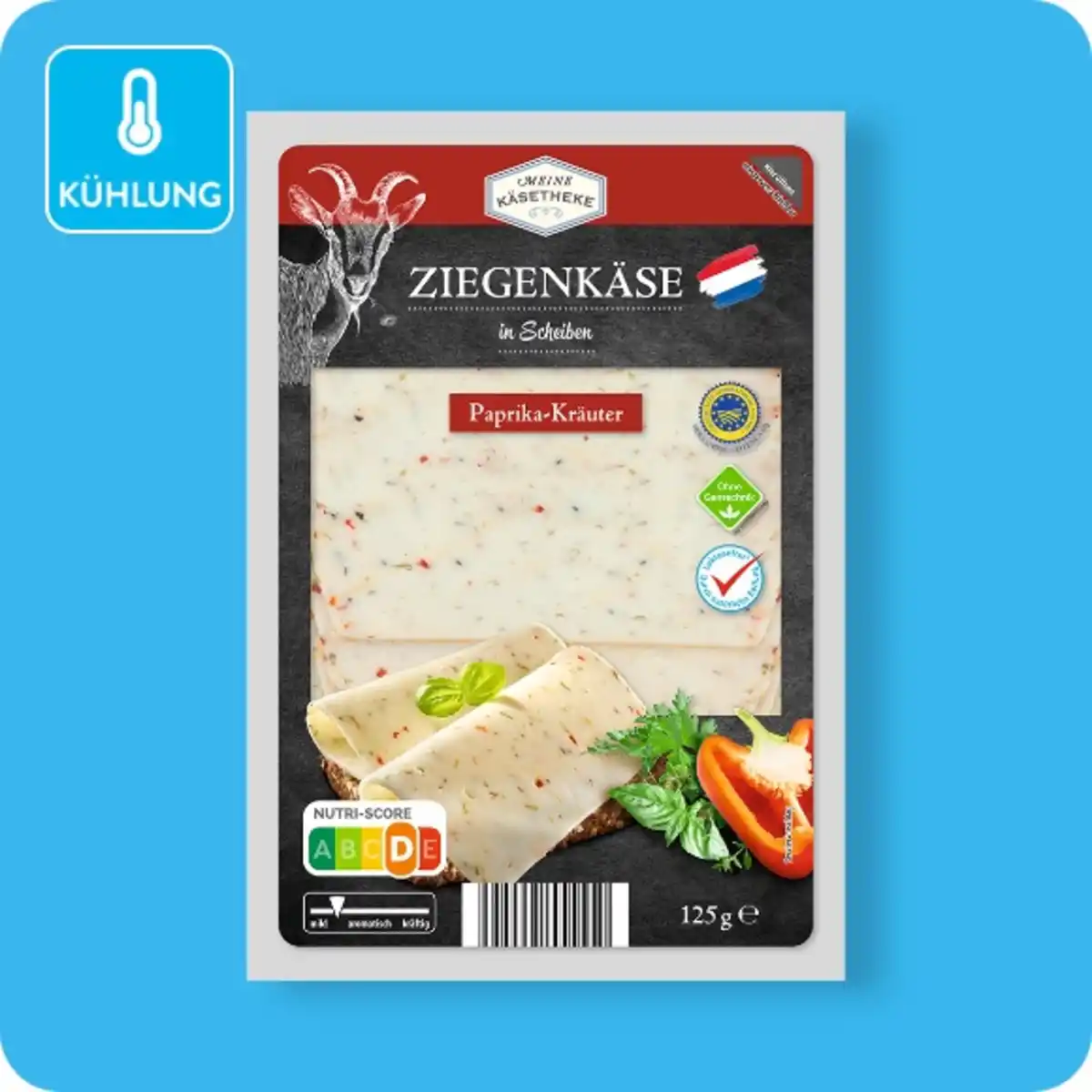 Bild 1 von MEINE KÄSETHEKE Ziegenkäse, Paprika-Kräuter oder Bockshornklee