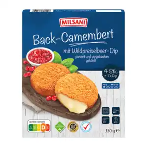 MILSANI Back-Camembert 350g