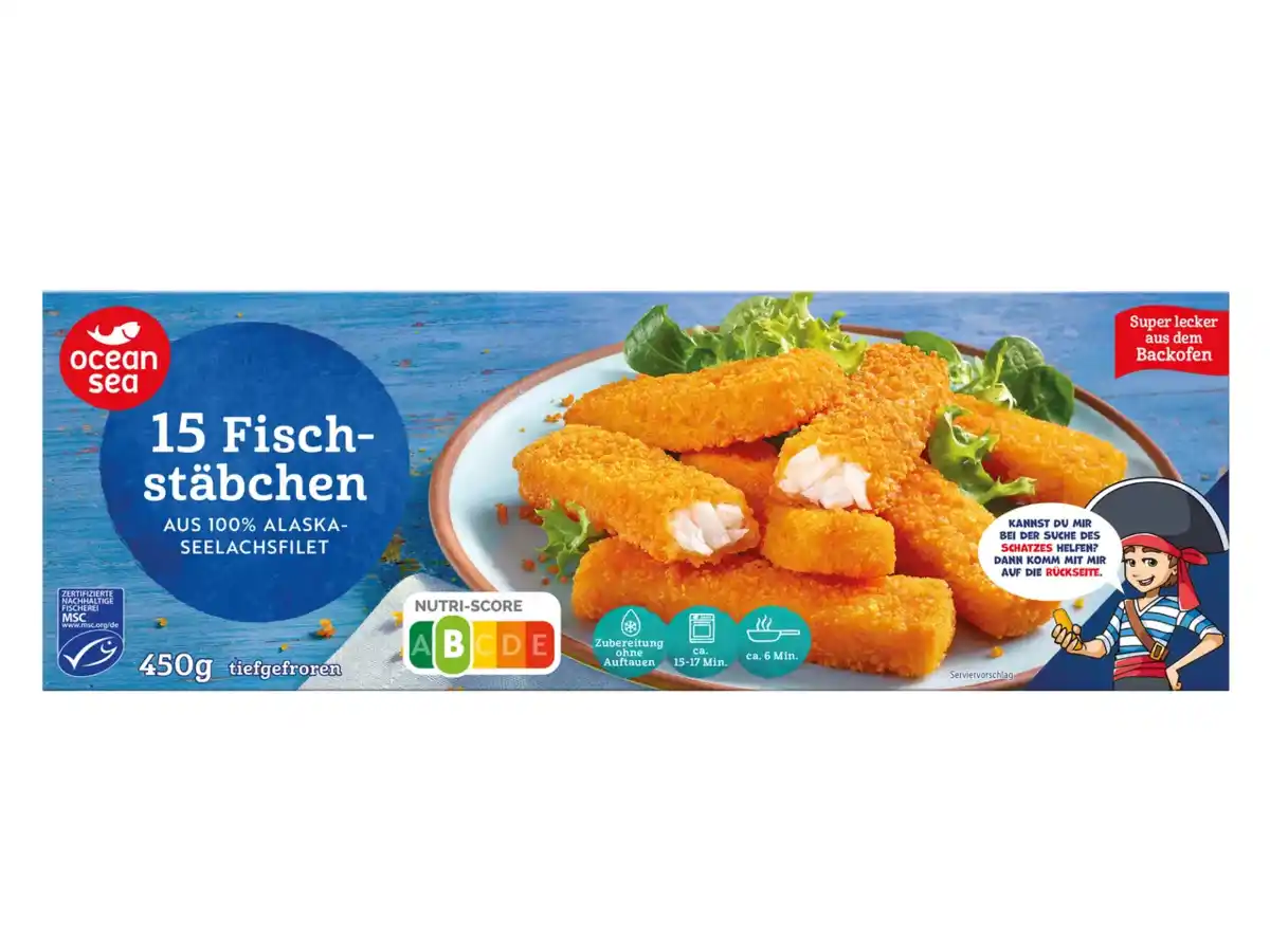 Bild 1 von Ocean Sea MSC Fischstäbchen/Backfischstäbchen
