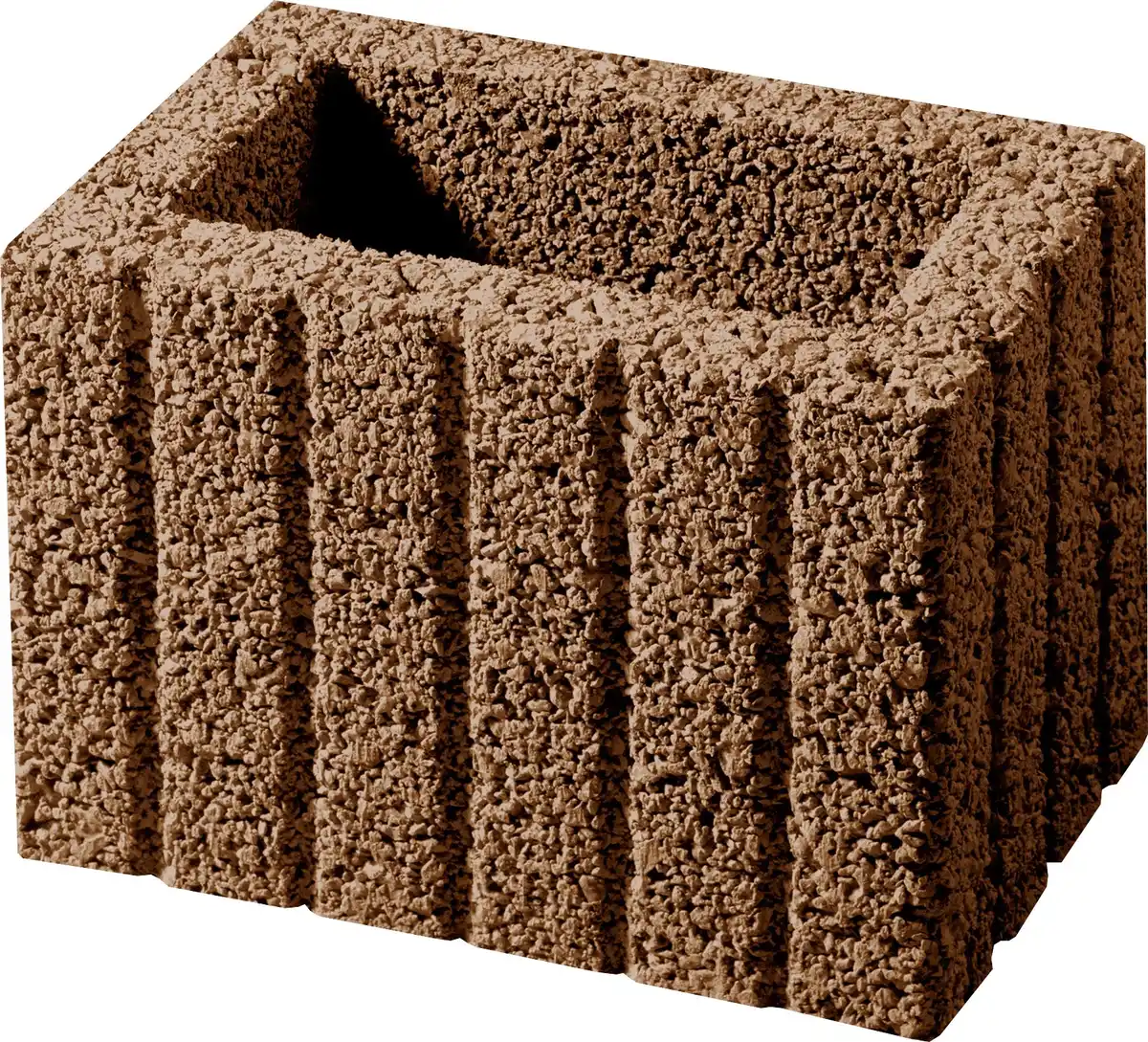 Bild 1 von Kann Pflanzstein Mini 30 x 20 x 20 cm braun