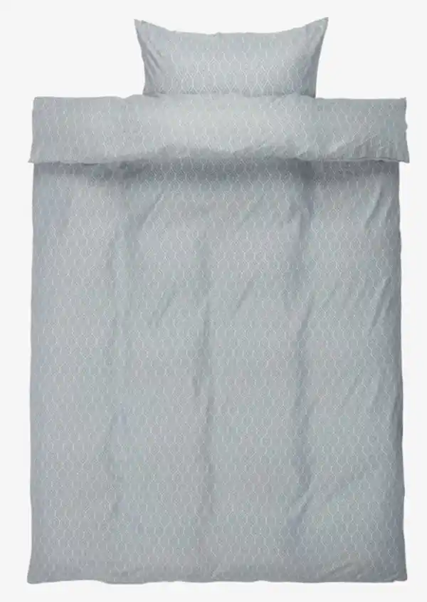 Bild 1 von Bettwäsche ASLI Mikrofaser 135x200 staubblau