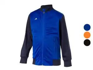 CRIVIT Kinder Trainingsjacke mit seitlichen ReiĂźverschlusstaschen