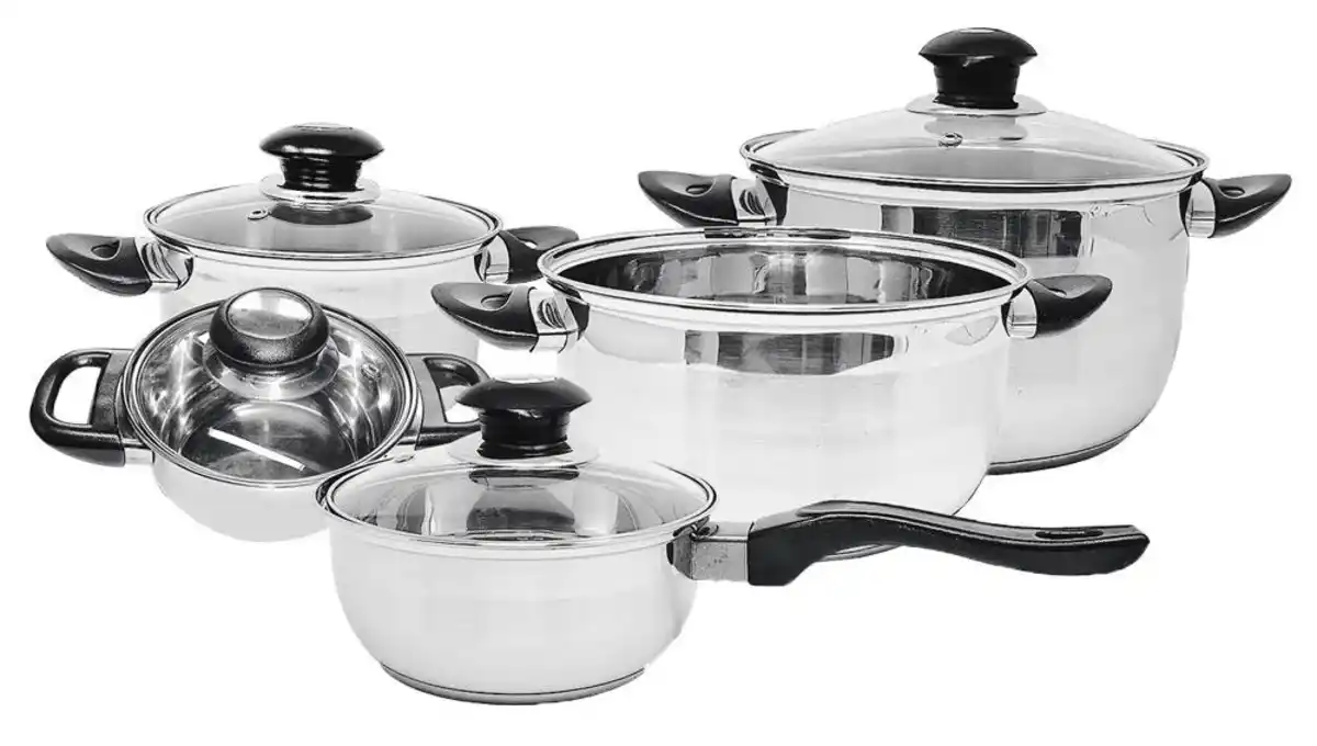 Bild 1 von Edelstahl-Kochtopfset