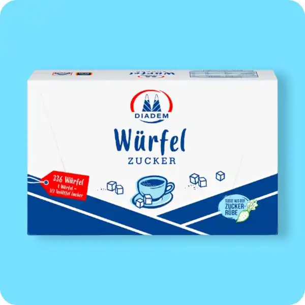 Bild 1 von DIADEM Würfelzucker