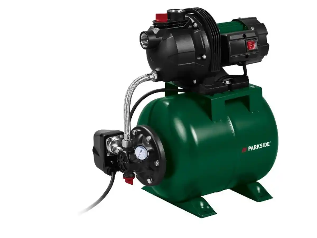 Bild 1 von PARKSIDE® Hauswasserwerk »PHWW 1000 A1«, mit 19-Liter-Tank